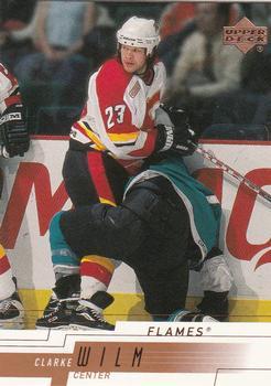#29 Clarke Wilm - Calgary Flames - 2000-01 Upper Deck Hockey