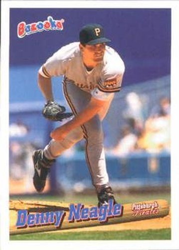 #29 Denny Neagle - Pittsburgh Pirates - 1996 Bazooka Baseball