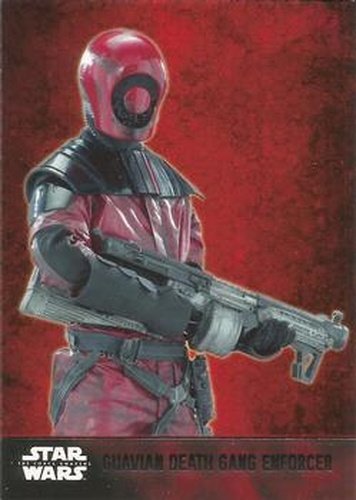 #29 Guavian Death Gang Enforcer - 2015 Topps Star Wars The Force Awakens