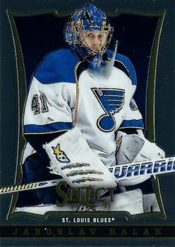 #29 Jaroslav Halak - St. Louis Blues - 2013-14 Panini Select Hockey