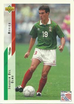 #29 Joaquin Del Olmo - Mexico - 1994 Upper Deck World Cup Contenders English/Spanish Soccer