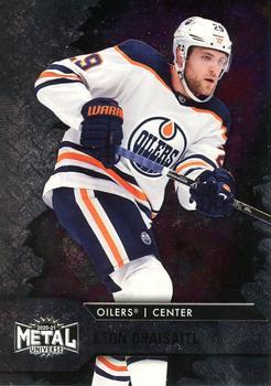 #29 Leon Draisaitl - Edmonton Oilers - 2020-21 Skybox Metal Universe Hockey
