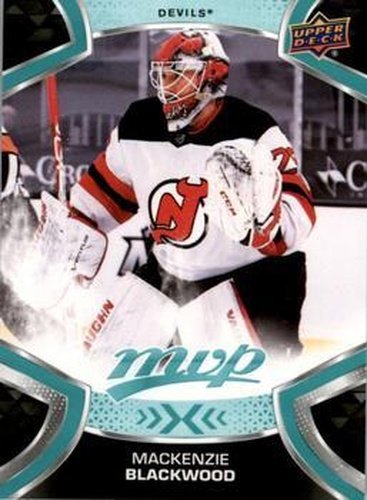 #29 Mackenzie Blackwood - New Jersey Devils - 2021-22 Upper Deck MVP Hockey