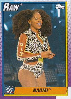 #29 Naomi - 2021 Topps Heritage WWE Wrestling