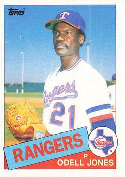 #29 Odell Jones - Texas Rangers - 1985 Topps Baseball