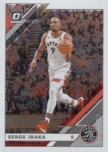 #29 Serge Ibaka - Toronto Raptors - 2019-20 Donruss Optic Basketball
