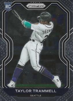 #29 Taylor Trammell - Seattle Mariners - 2021 Panini Prizm Baseball
