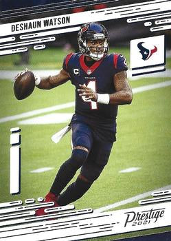 #29 Deshaun Watson - Houston Texans - 2021 Panini Prestige Football