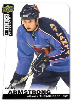 #29 Colby Armstrong - Atlanta Thrashers - 2008-09 Collector's Choice Hockey