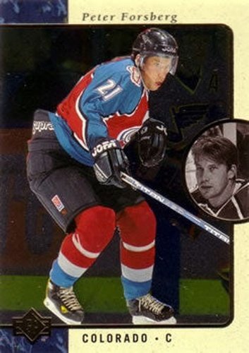 #29 Peter Forsberg - Colorado Avalanche - 1995-96 SP Hockey