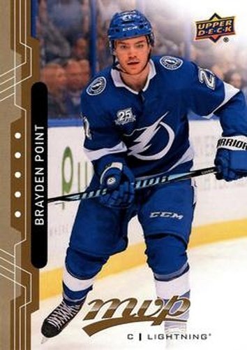 #29 Brayden Point - Tampa Bay Lightning - 2018-19 Upper Deck MVP Hockey