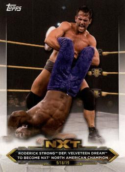 #29 Roderick Strong / Velveteen Dream - 2020 Topps WWE NXT Wrestling