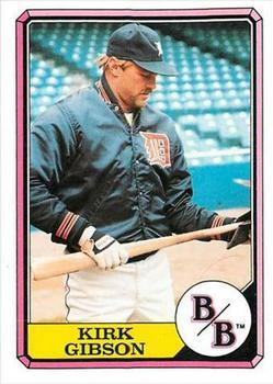 #29 Kirk Gibson - Detroit Tigers - 1987 Topps Boardwalk and Baseball