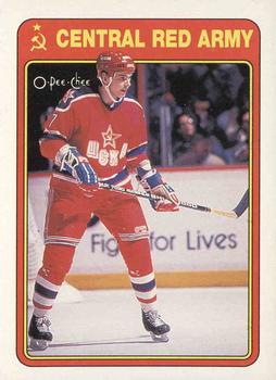 #2R Vladimir Malakhov - Central Red Army - 1990-91 O-Pee-Chee Hockey - Central Red Army