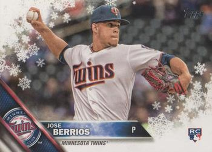 #HMW2 Jose Berrios - Minnesota Twins - 2016 Topps Holiday Baseball