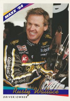 #2 Rusty Wallace - Penske Racing South - 1994 Maxx Racing