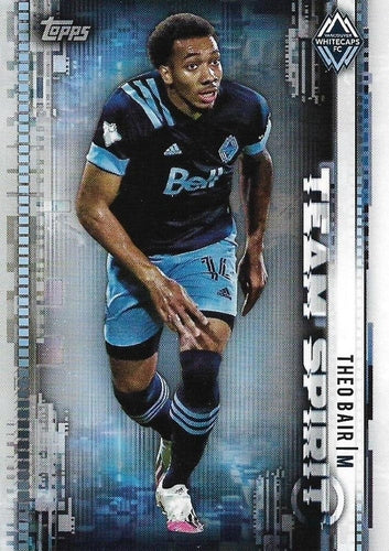 #TS-2 Theo Bair - Vancouver Whitecaps FC - 2021 Topps MLS Soccer - Team Spirit