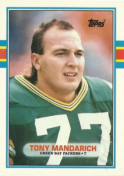 #2T Tony Mandarich - Green Bay Packers - 1989 Topps Traded Football