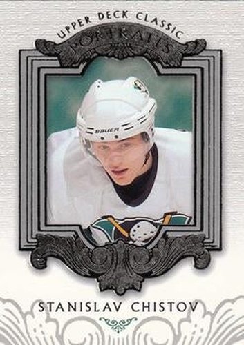 #2 Stanislav Chistov - Anaheim Mighty Ducks - 2003-04 Upper Deck Classic Portraits Hockey