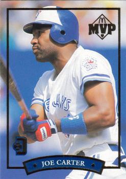 #2 Joe Carter - Toronto Blue Jays - 1992 Donruss McDonald's MVP Baseball - Blue Jays Gold