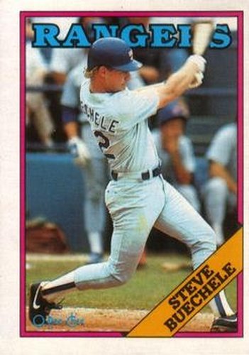 #2 Steve Buechele - Texas Rangers - 1988 O-Pee-Chee Baseball