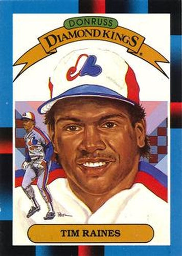 #2 Tim Raines - Montreal Expos - 1988 Donruss Baseball