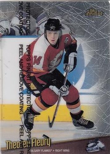 #2 Theoren Fleury - Calgary Flames - 1998-99 Finest Hockey