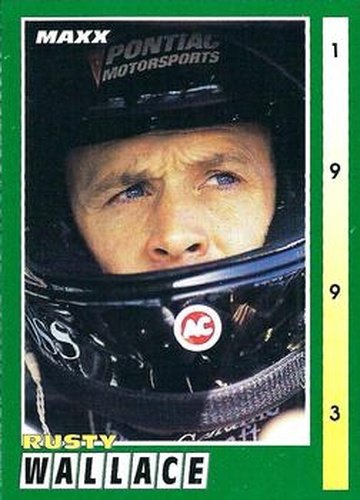 #2 Rusty Wallace - Penske Racing South - 1993 Maxx Racing