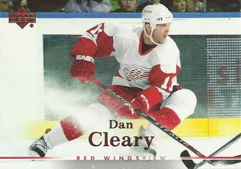 #2 Daniel Cleary - Detroit Red Wings - 2007-08 Upper Deck Hockey