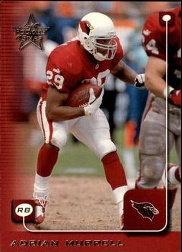 #2 Adrian Murrell - Arizona Cardinals - 1999 Leaf Rookies & Stars Football
