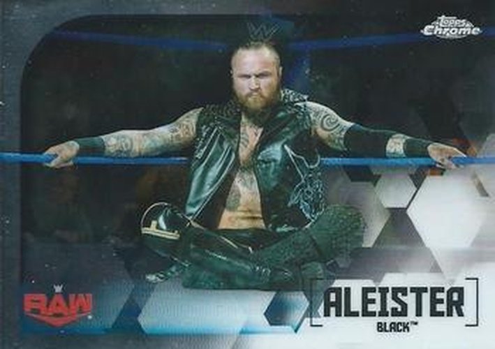 #2 Aleister Black - 2020 Topps WWE Chrome Wrestling