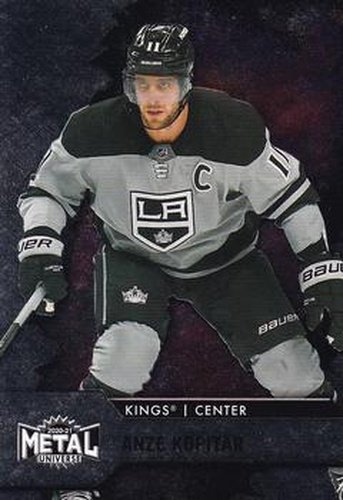 #2 Anze Kopitar - Los Angeles Kings - 2020-21 Skybox Metal Universe Hockey