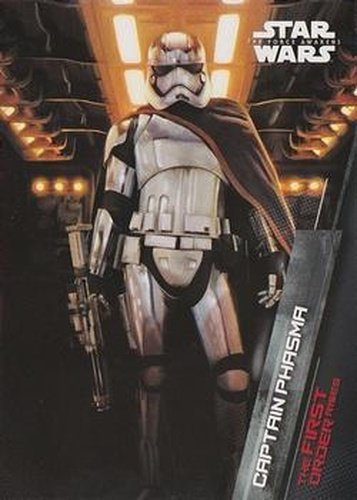 #2 Captain Phasma - 2015 Topps Star Wars The Force Awakens - The First Order Rises