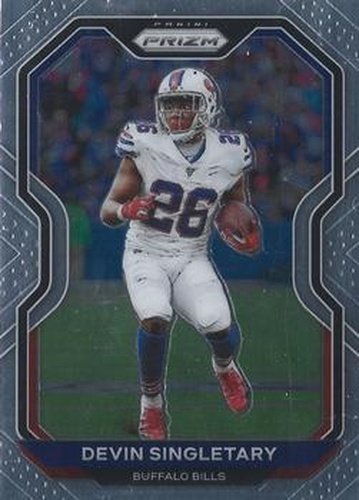 #2 Devin Singletary - Buffalo Bills - 2020 Panini Prizm Football