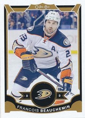 #2 Francois Beauchemin - Anaheim Ducks - 2015-16 O-Pee-Chee Hockey