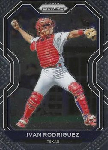 #2 Ivan Rodriguez - Texas Rangers - 2021 Panini Prizm Baseball