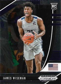 #2 James Wiseman - Memphis Tigers - 2020 Panini Prizm Draft Picks Collegiate Basketball