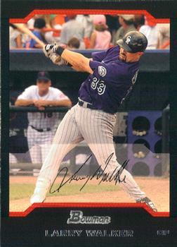 #2 Larry Walker - Colorado Rockies - 2004 Bowman Baseball