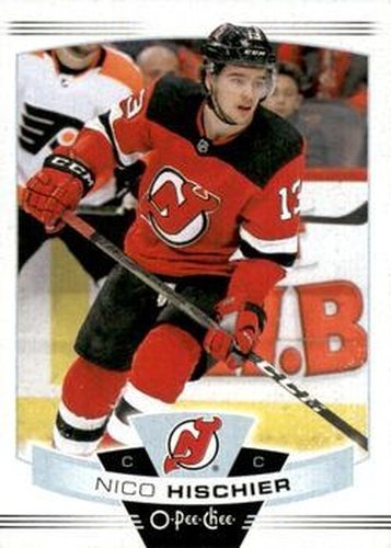 #2 Nico Hischier - New Jersey Devils - 2019-20 O-Pee-Chee Hockey