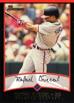 #2 Rafael Furcal - Atlanta Braves - 2001 Bowman Baseball