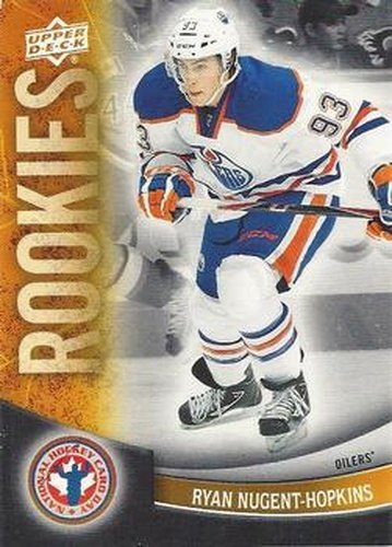 #2 Ryan Nugent-Hopkins - Edmonton Oilers - 2012 Upper Deck National Hockey Card Day Canada Hockey