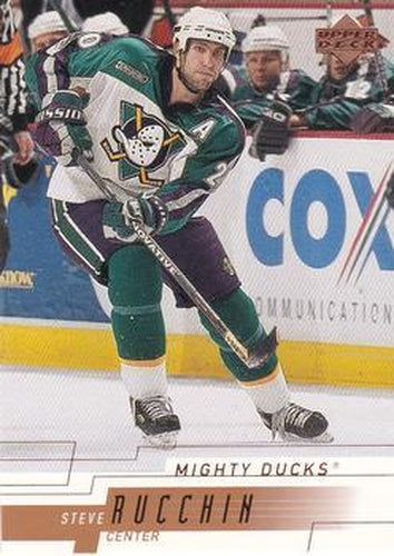 #2 Steve Rucchin - Anaheim Mighty Ducks - 2000-01 Upper Deck Hockey