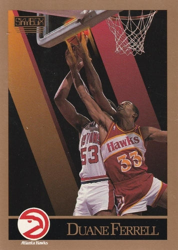#2 Duane Ferrell - Atlanta Hawks - 1990-91 SkyBox Basketball