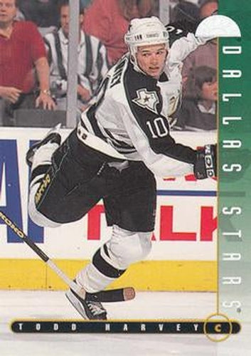 #2 Todd Harvey - Dallas Stars - 1995-96 Leaf Hockey