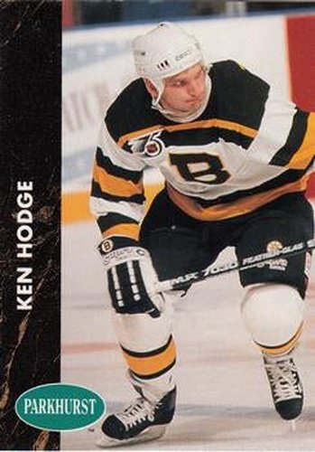 #2 Ken Hodge - Boston Bruins - 1991-92 Parkhurst Hockey