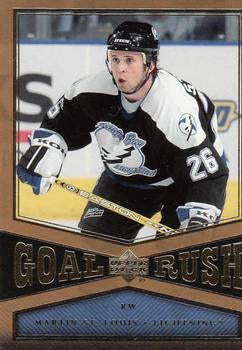 #GR2 Martin St. Louis - Tampa Bay Lightning - 2005-06 Upper Deck Hockey - Goal Rush