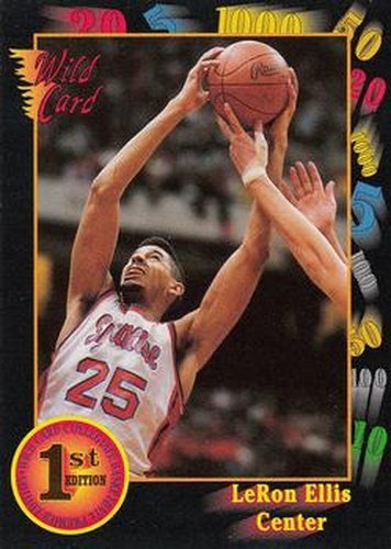 #2 LeRon Ellis - Syracuse Orangemen - 1991-92 Wild Card Basketball