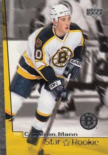 #2 Cameron Mann - Boston Bruins - 1998-99 Upper Deck Hockey
