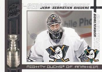 #2 Jean-Sebastien Giguere - Anaheim Mighty Ducks - 2003-04 Pacific Quest for the Cup Hockey