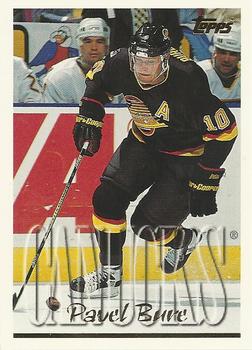 #300 Pavel Bure - Vancouver Canucks - 1995-96 Topps Hockey